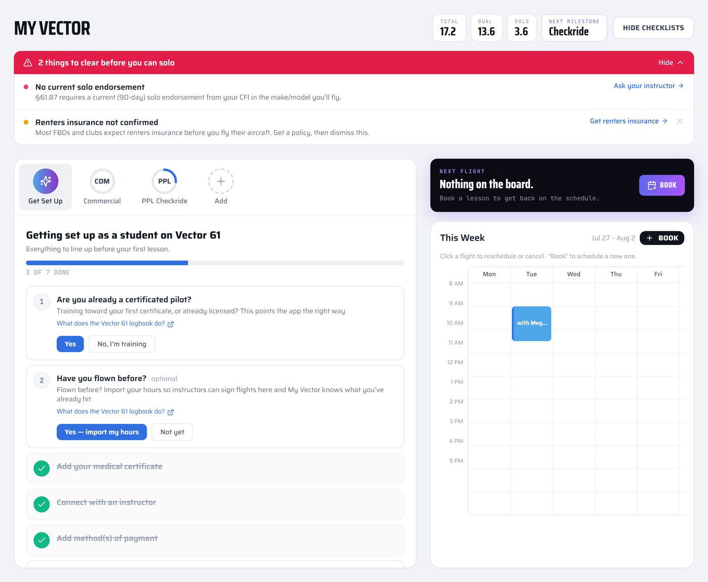 Syllabus Tracker — Vector61